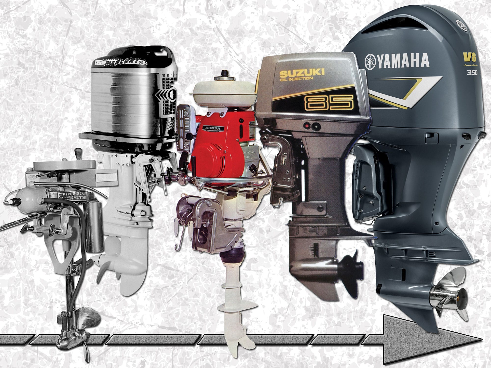 Outboard Engine Evolution — from Portable to Digital | Sport Fishing Mag