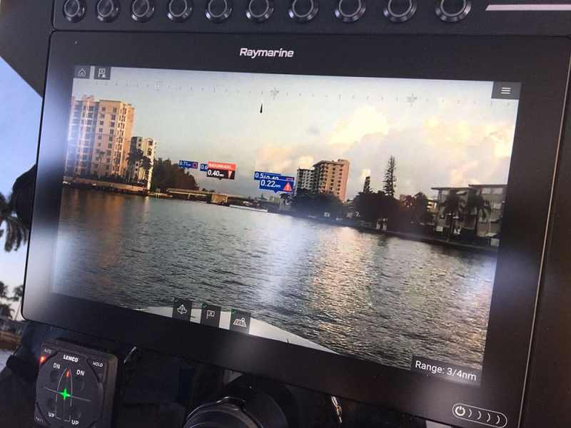Raymarine Augmented Reality on the Water