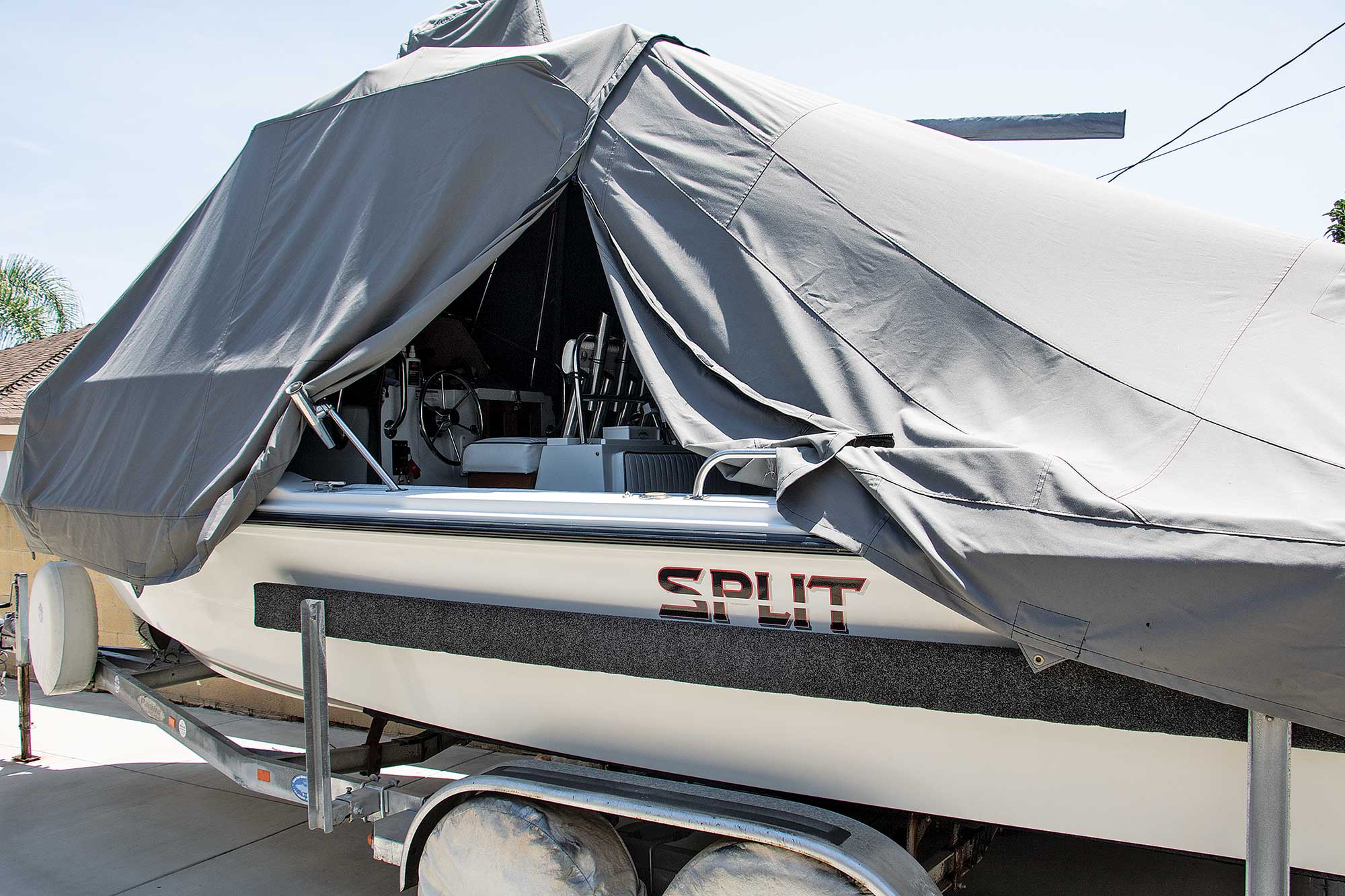Put a Zipper On Your Boat Cover for Easier Access to the Inside of the