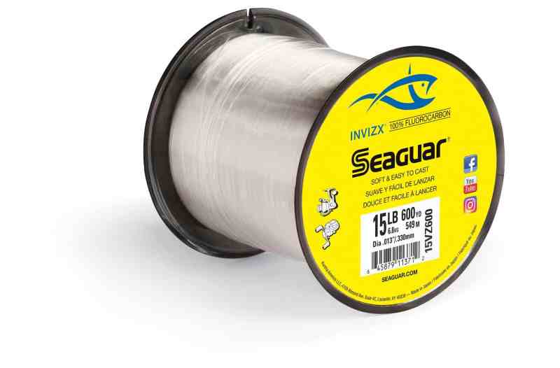 Seaguar InvizX Fluorocarbon 600-Yard Spool