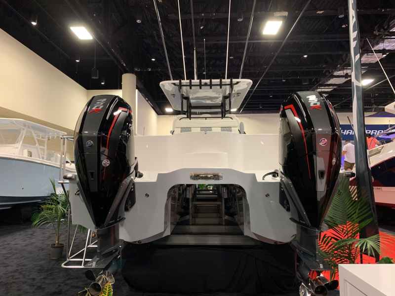 Invincible 35 Catamaran engines