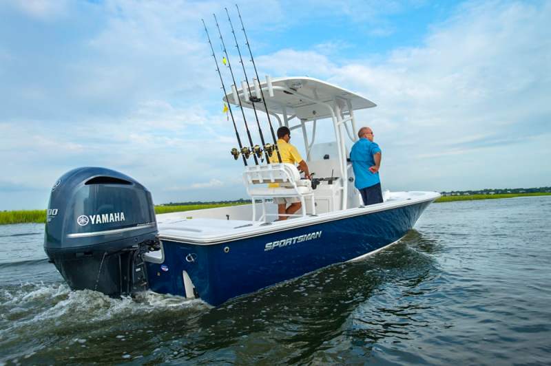 Sportsman Masters Series 247 inshore center-console fishing boat