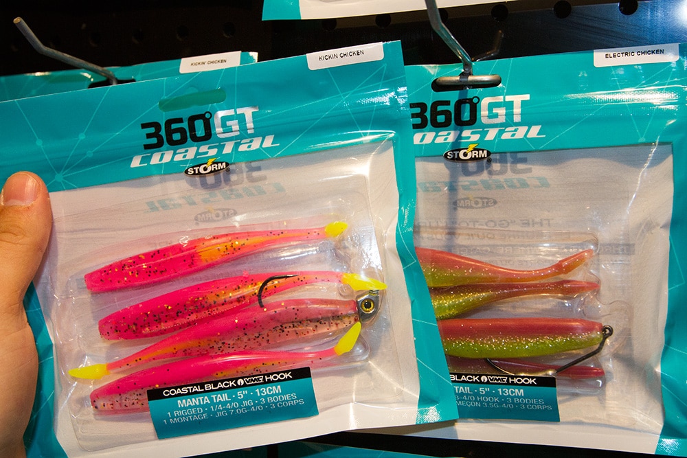 Storm 360GT Coastal soft plastic saltwater fishing lure new 2017 2018