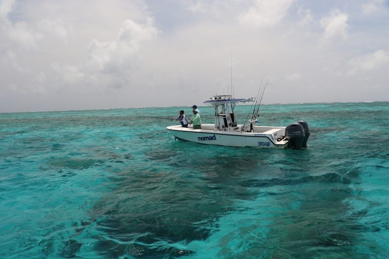 Australia's Great Barrier Reef — fishing behind the reef