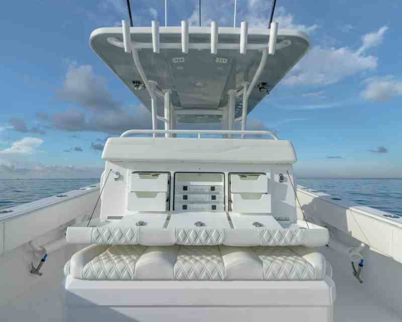 Invincible 33 Catamaran tackle station