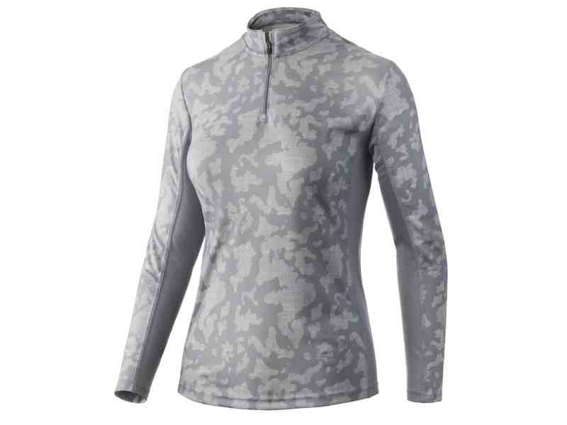 WIF0322-Huk-H6120090-032-F Huk Women’s ICON X Running Lakes Quarter-Zip