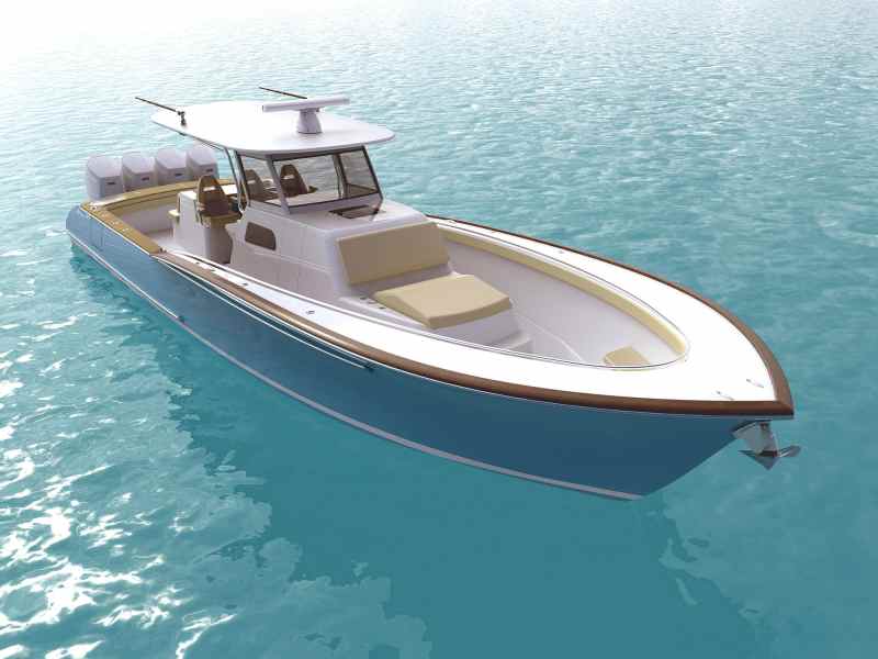 Mystique 48 CC forward quarter