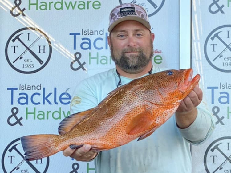 Jared Lambert with record red hind