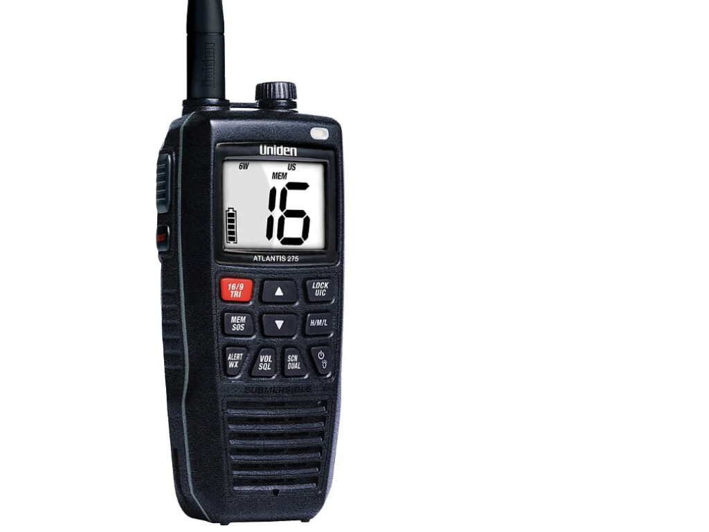 Uniden Atlantis 275 handheld VHS radio