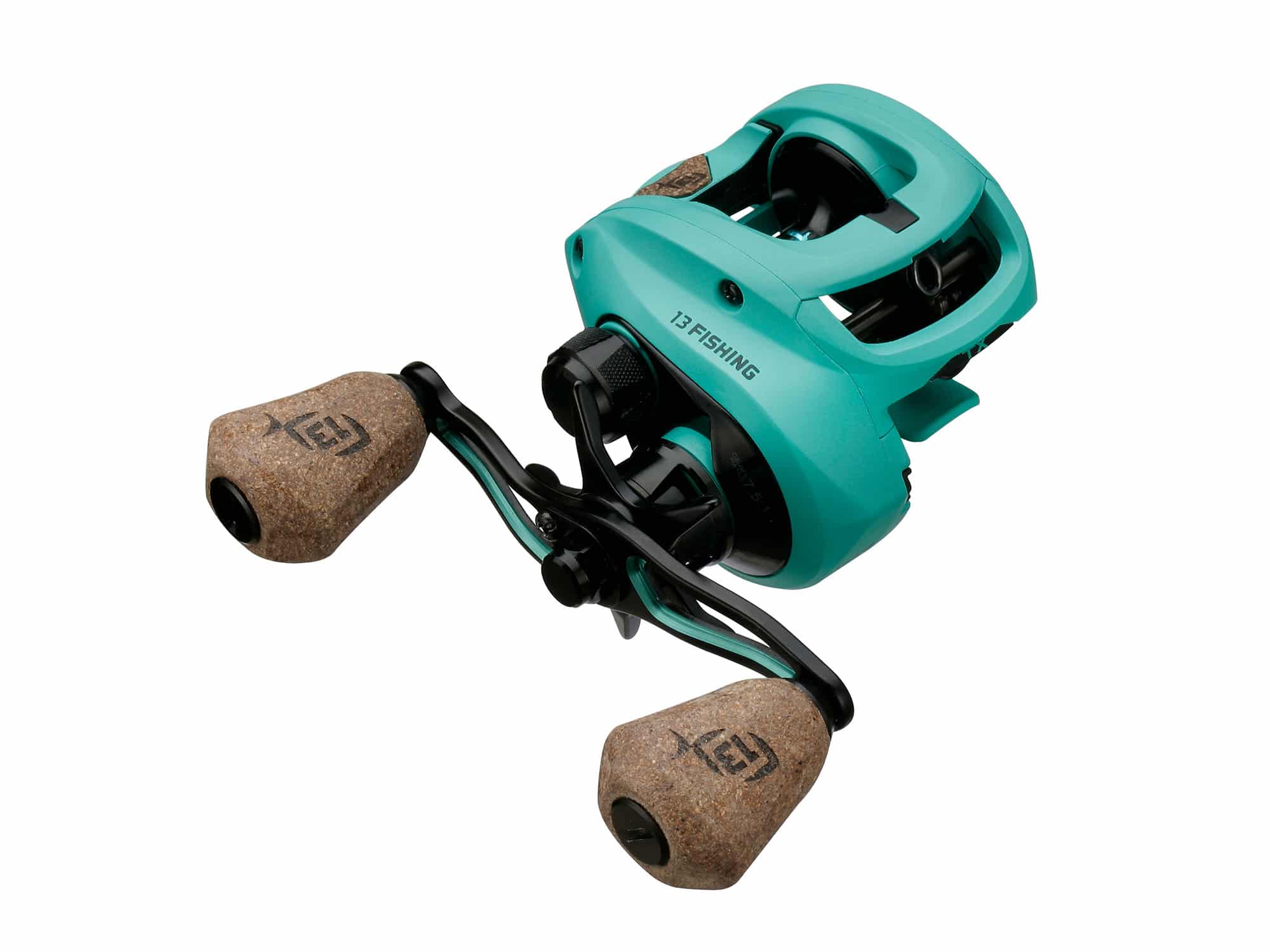 baitcasting reel without bearings KastKing Spartacus II Stryker Green / 7.2:1 / Left Handed setting power without backplay Kastking Al Ti baitcast reel