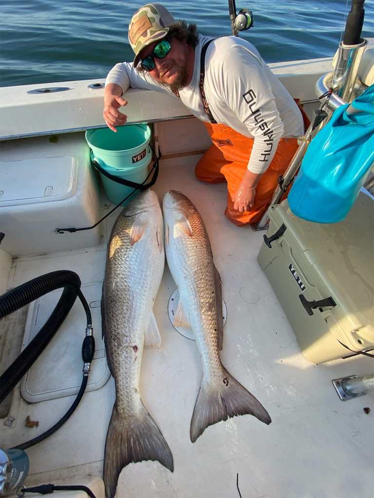 bull redfish caught in the mid-Atlantic states