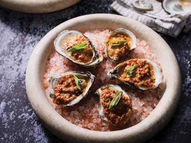 Jacked-Up oysters are a true flavor sensation.