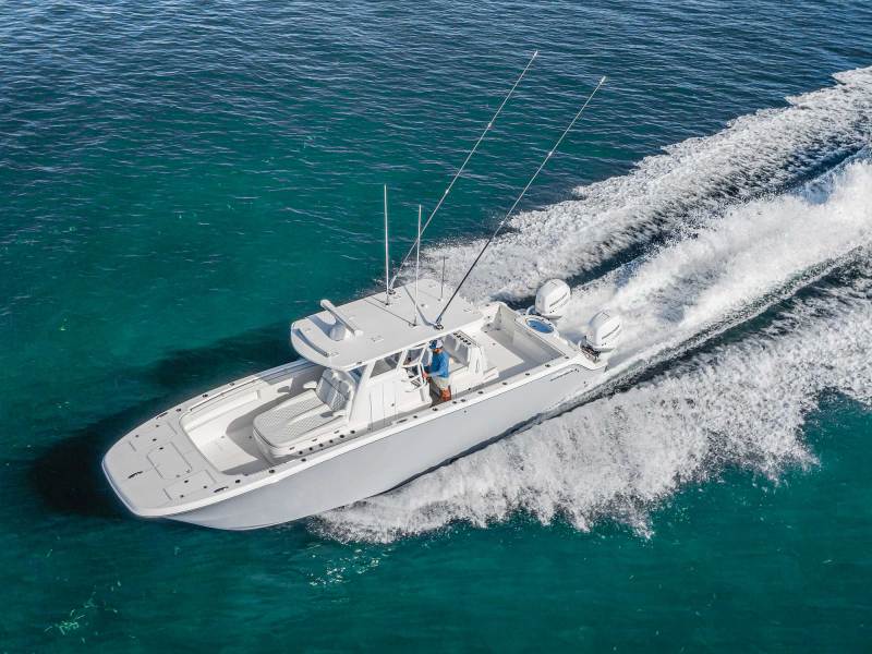 FBBG24-Invincible-33 Invincible 33 Catamaran on the ocean