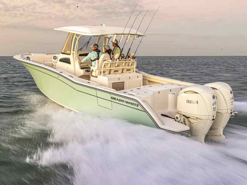 grady-white-with-yamahas Grady-White with Yamaha 350s