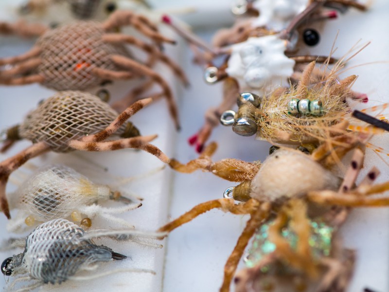 crab flies for permit