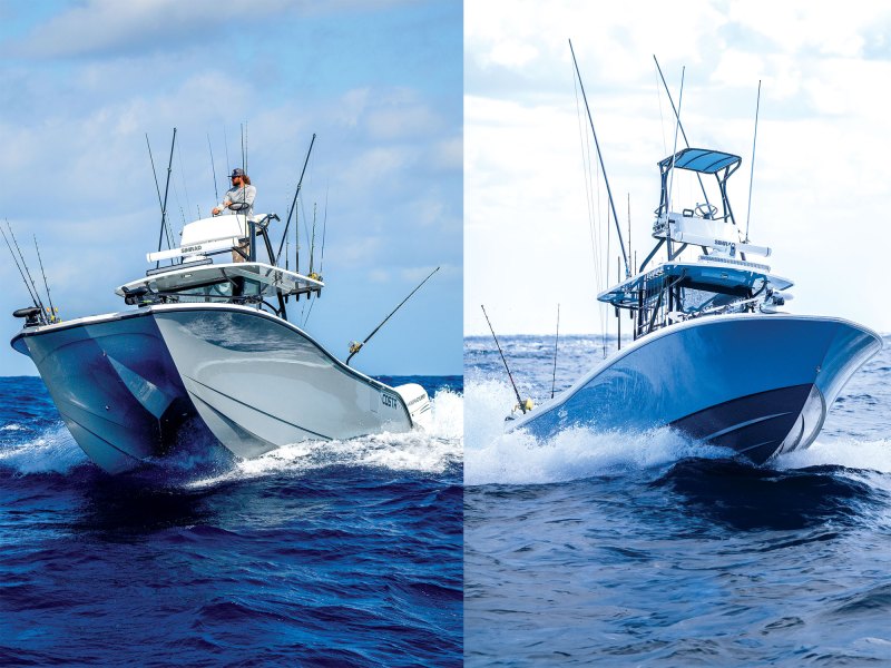 FBBG25-Cat-Mono-1 Catamaran vs. mono-hull boat