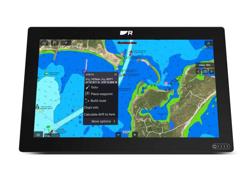SPF1224-Axiom-2-XL-Chart-CursorDrag Raymarine Axiom 2 XL Currents