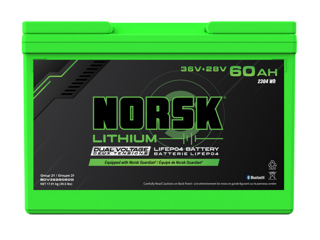 Norsk lithium battery