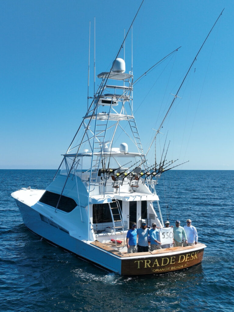 60-foot Hatteras sport fishing yacht