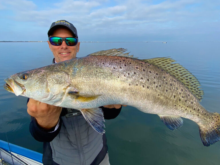 Louisiana, Mississippi River speckled trout.