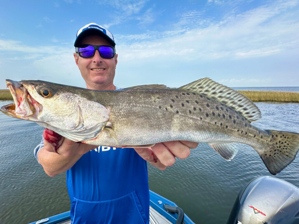 Mississippi River speckled trout