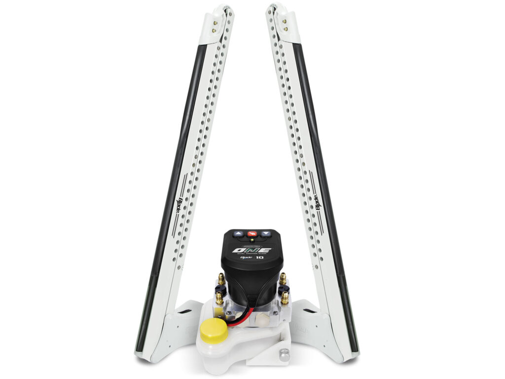 Power-Pole One Pump anchoring system