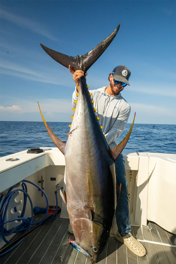 Large tuna from Salt Water Sportsman Adventures