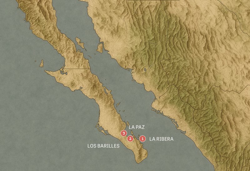 Map of Baja