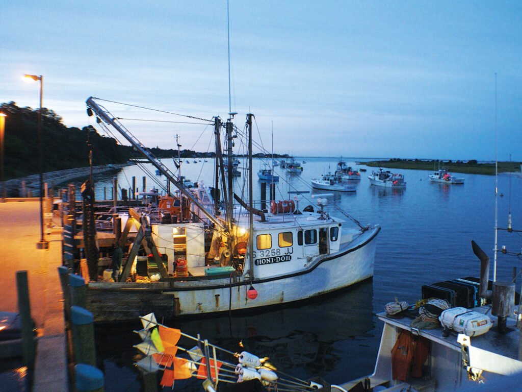 Fishing boats in Cape Cod