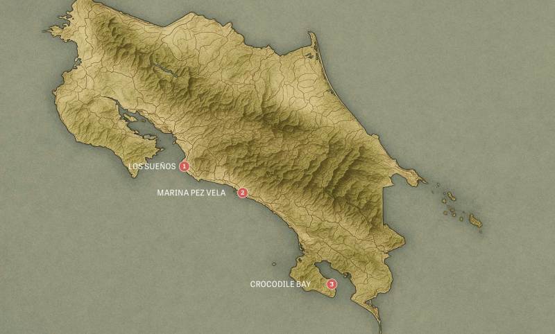 Map of Costa Rica
