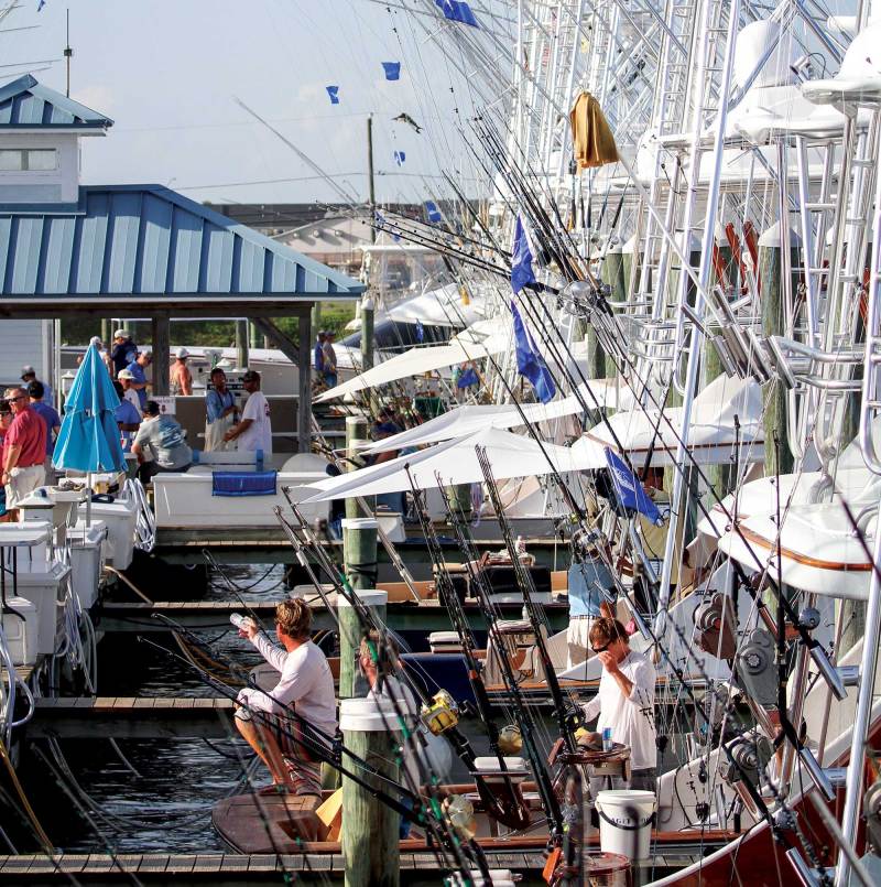Tournament fishing boats