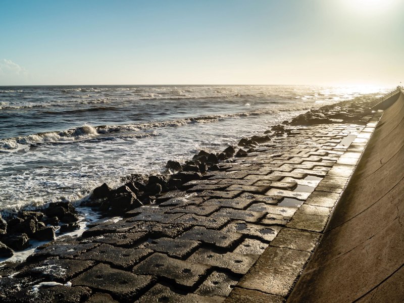 Coastline in Texas