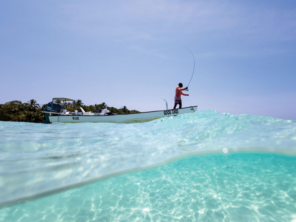 Fly fishing in Belize