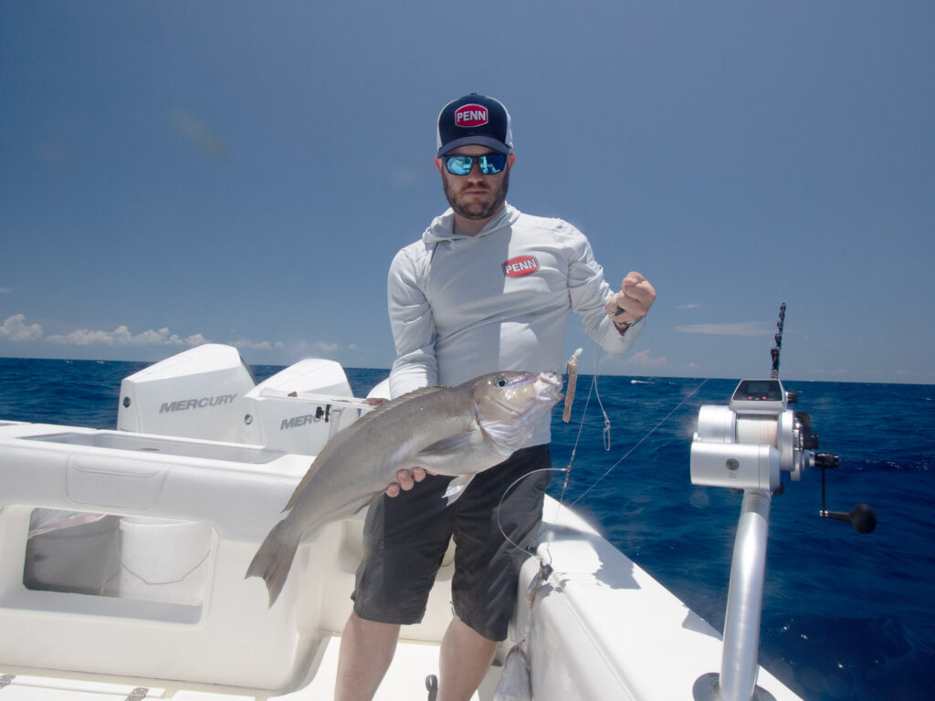 Tilefish caught with Penn Fathom electric reel