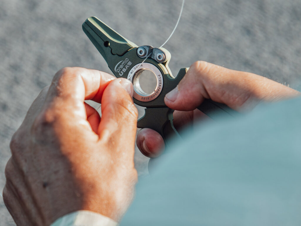 Needle-nose fishing pliers