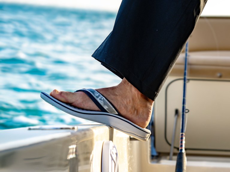 FMG526-Rogue-Island-1 Rogue Island sandals on the boat