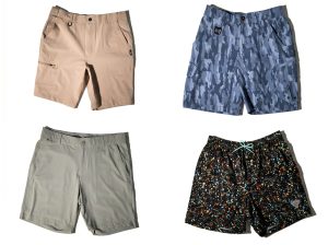 Collection of fishing shorts