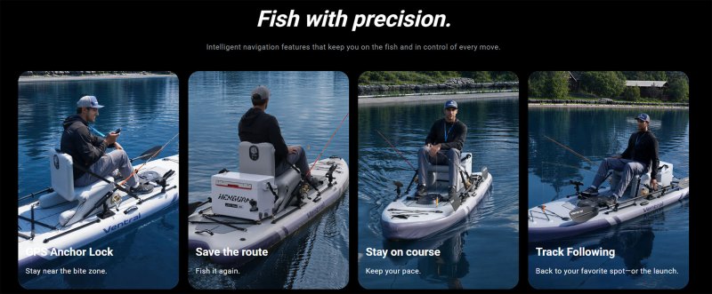 Ventral fishing modes