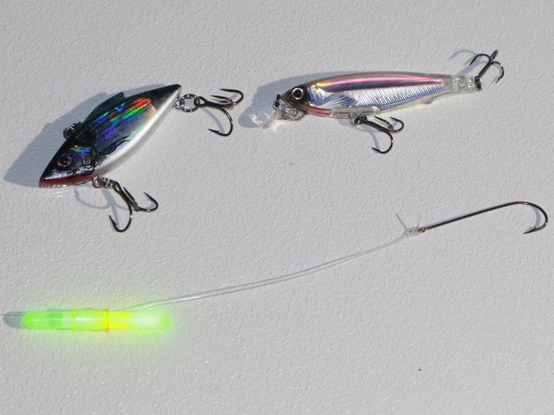Lures and tackle used to catch ribbonfish